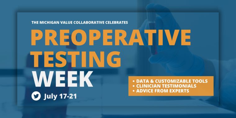 MVC Calls Attention to Research, Resources During Week-Long Preoperative Testing Campaign