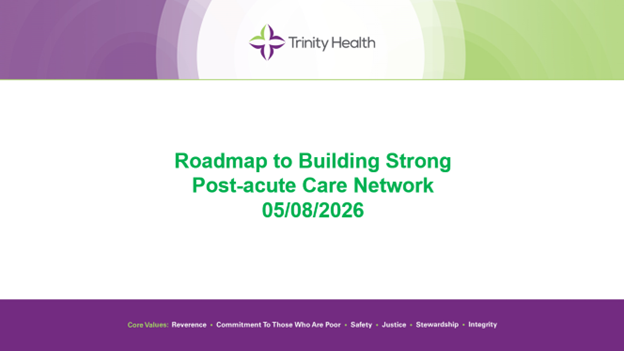 United Way Bay County - Enhancing Health Through Community Partnerships slide deck title page